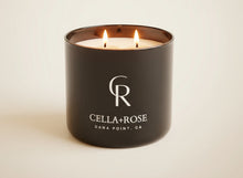 Load image into Gallery viewer, 3-Wick 17oz Black Vessel Candle- Choose Your Scent